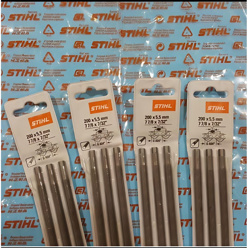 Kikir Bulat 5.5mm STIHL Original (12 Pcs)