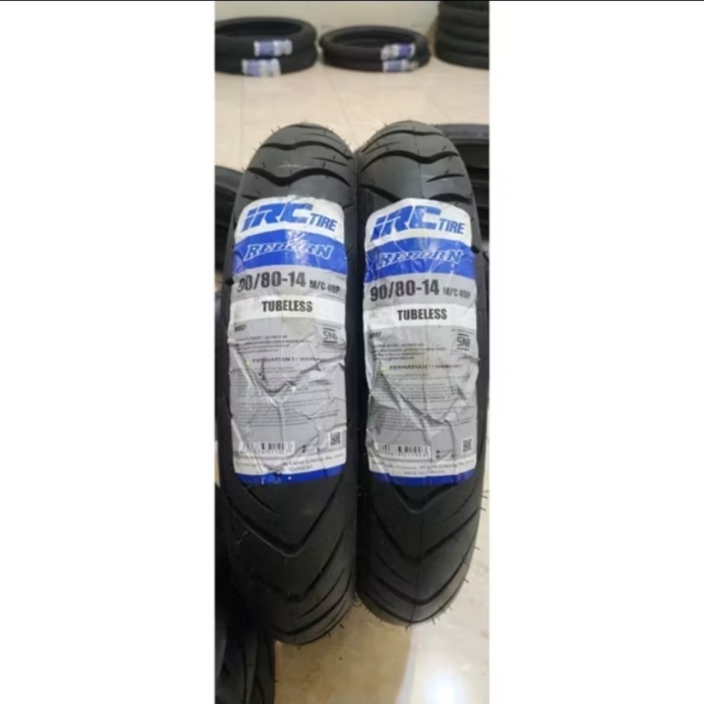 Ban Luar IRC TUBELESS 90/80-14 REBORN / NR95  VARIO 150