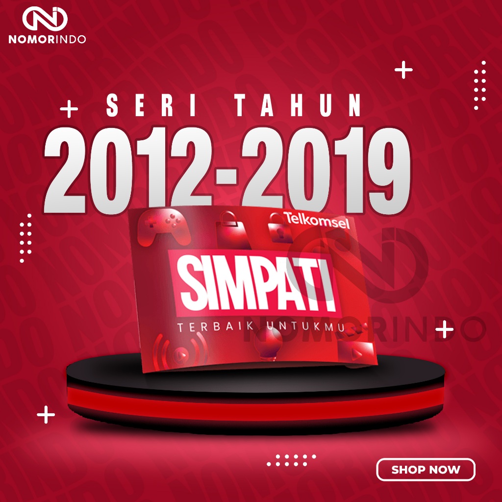 Nomor Cantik Simpati 11 Digit 5G Telkomsel Ori Seri Tahun 2012 - 2019