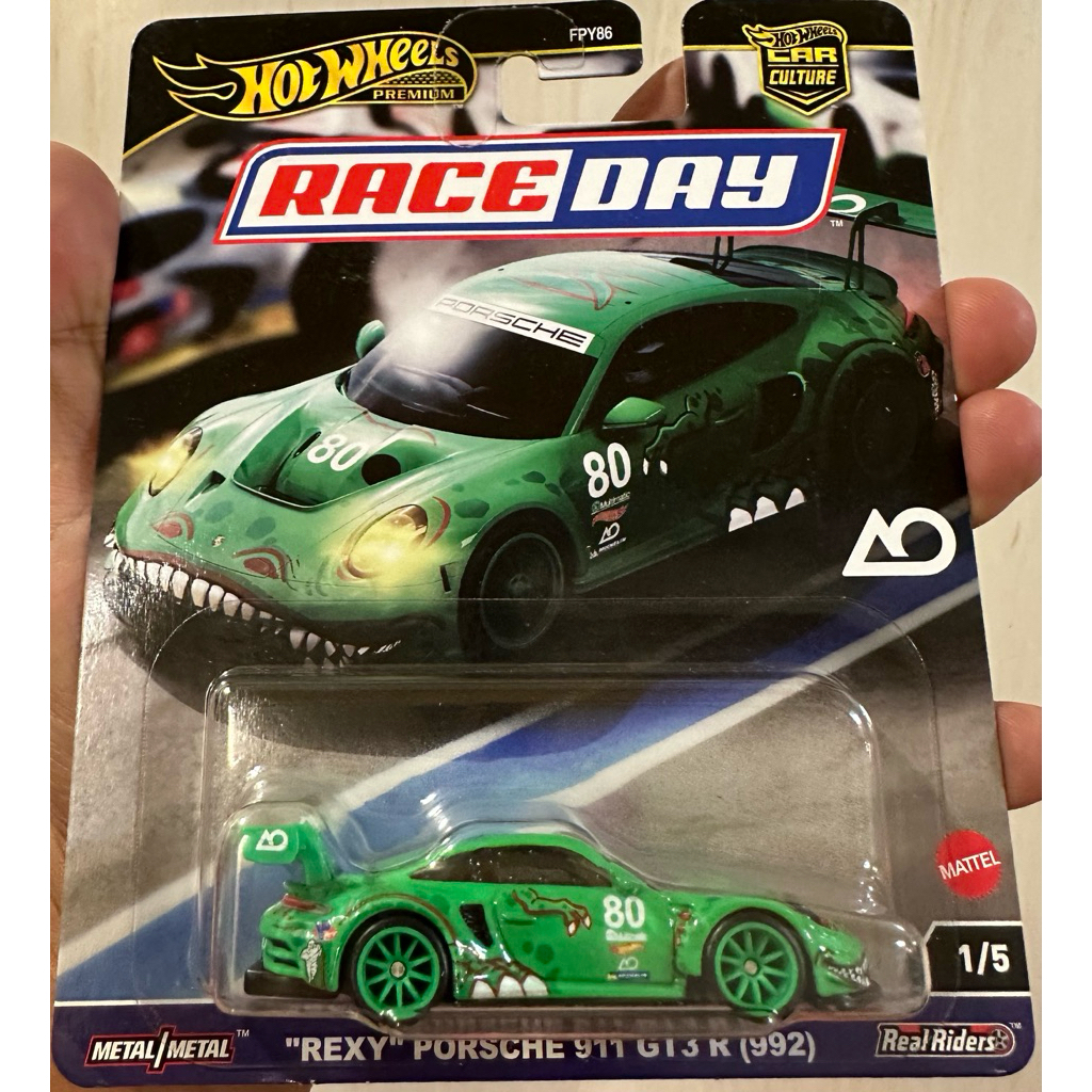 Hot Wheels "REXY" PORSHE 911 GT3 (992) (Card japan) (free protek)