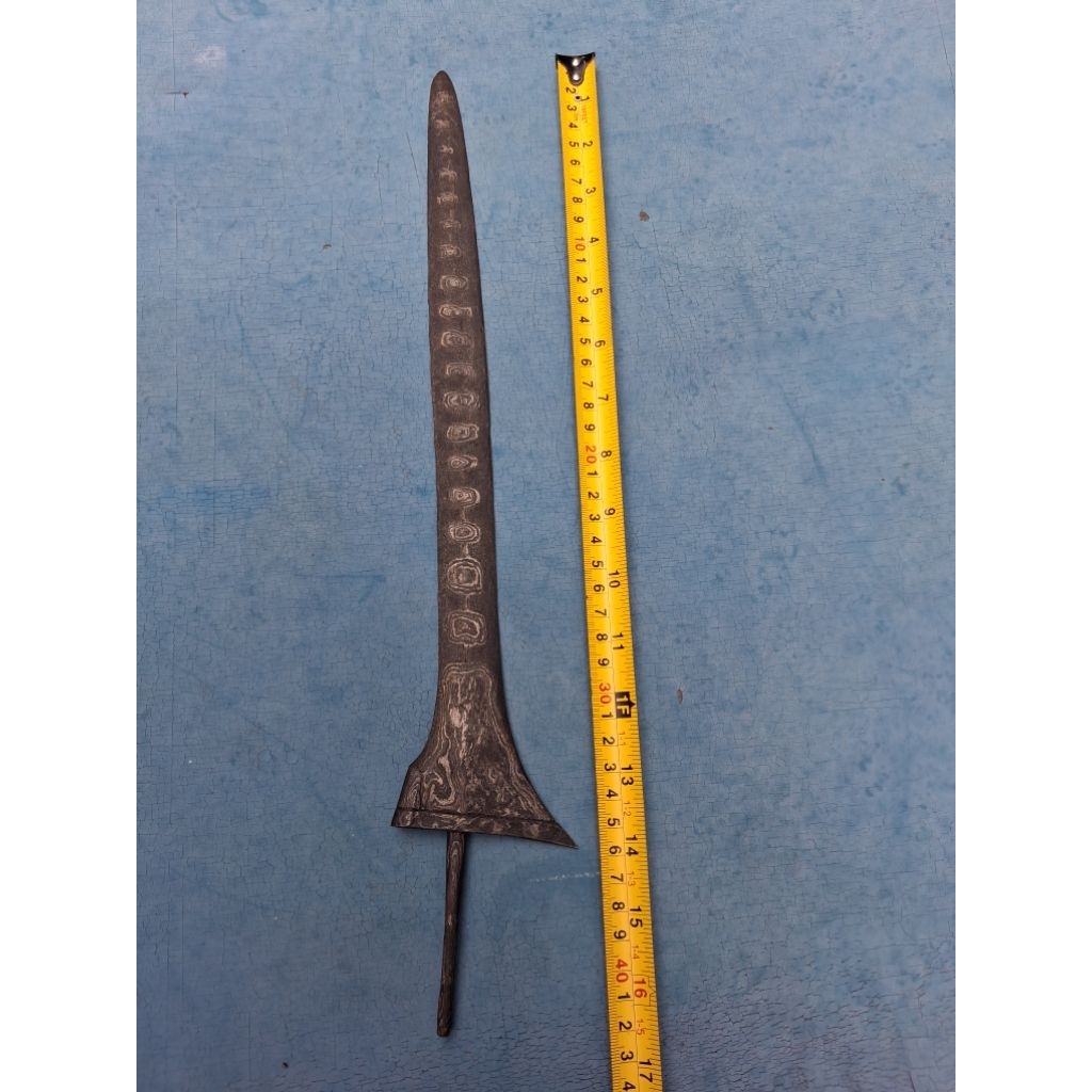 KERIS SEPUH BROJOL PAMOR MELATI RONCE (43 CM) (TANGGUH. TUBAN/MAJAPAHIT) SANGAT LANGKA ISTIMEWA