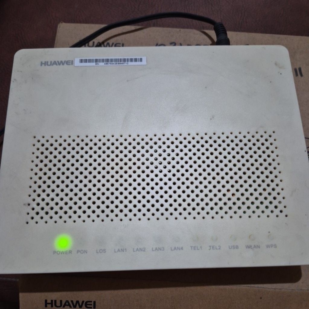 MODEM routers HUAWEI HG8245A GPON ONT WIRELESS port biru