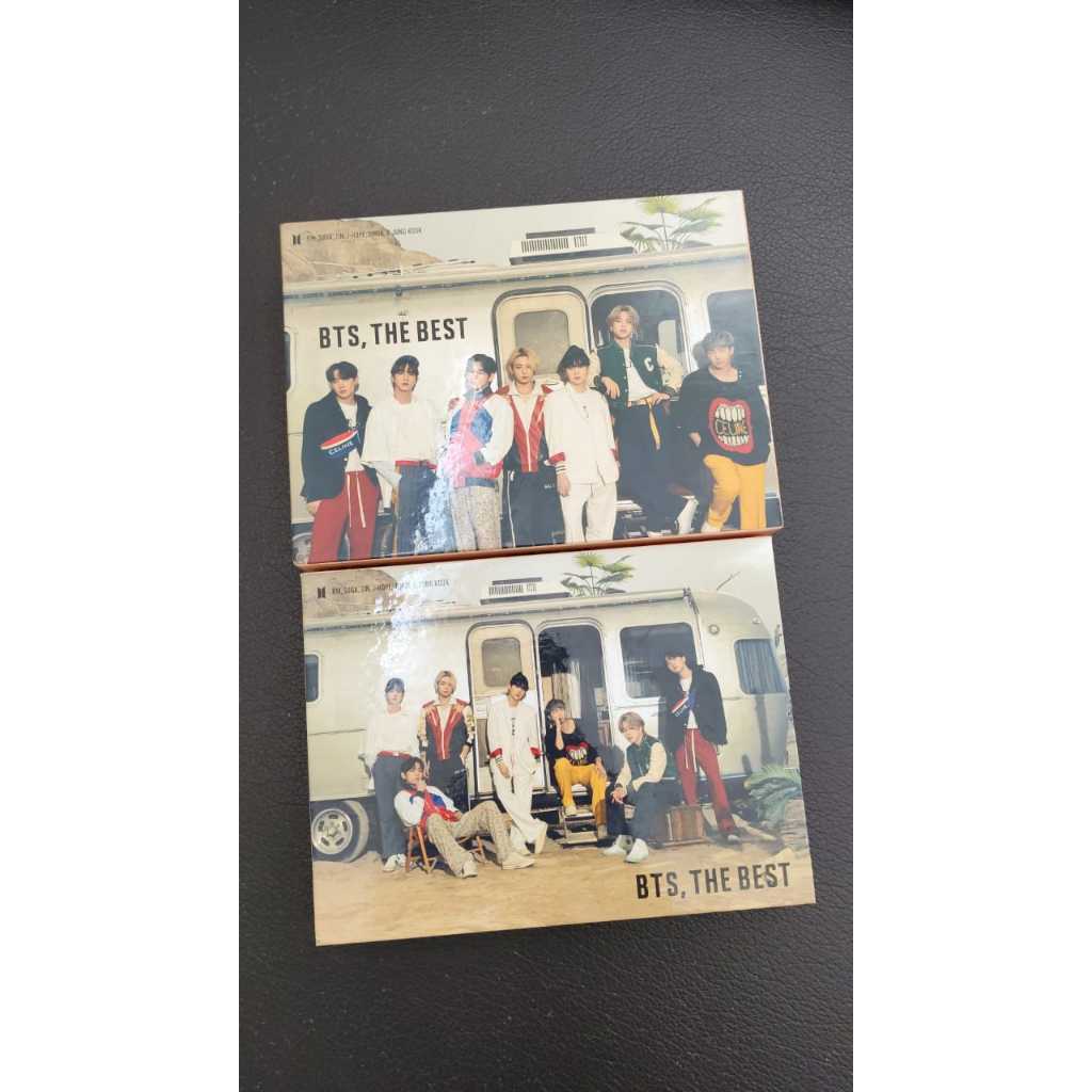 CD BTS THE BEST Type B 2 CD dan 2 DVD Preloved