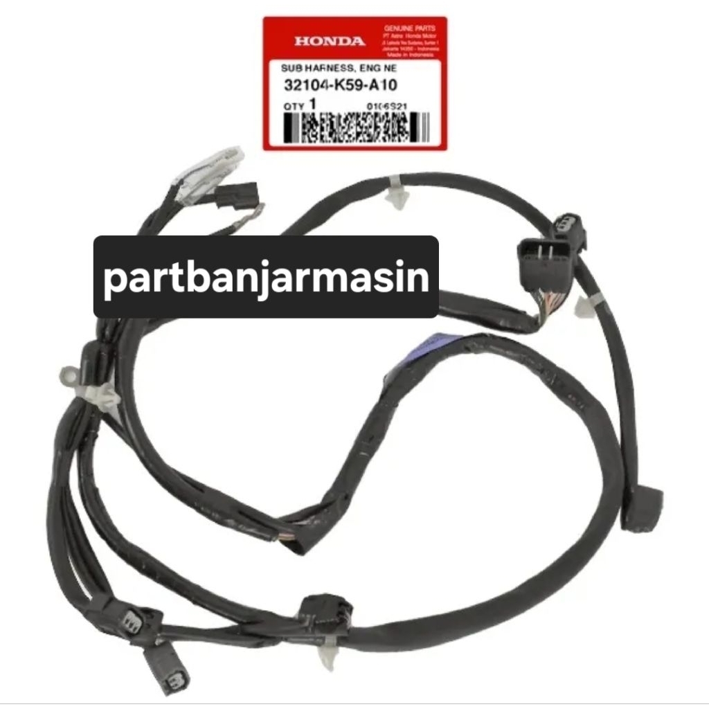 32104K59A10 Sub Harness Engine KABEL SENSOR VARIO 150 KABEL SENSOR VARIO 125 2016 KABEL SENSOR VARIO