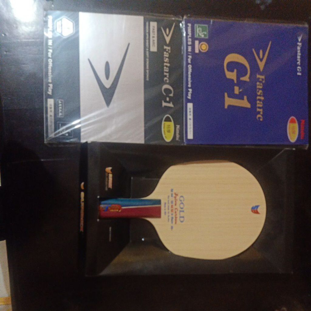 Bet rakitan blade surbex gold zlc ruber Nittaku fastarc G1 dan c1