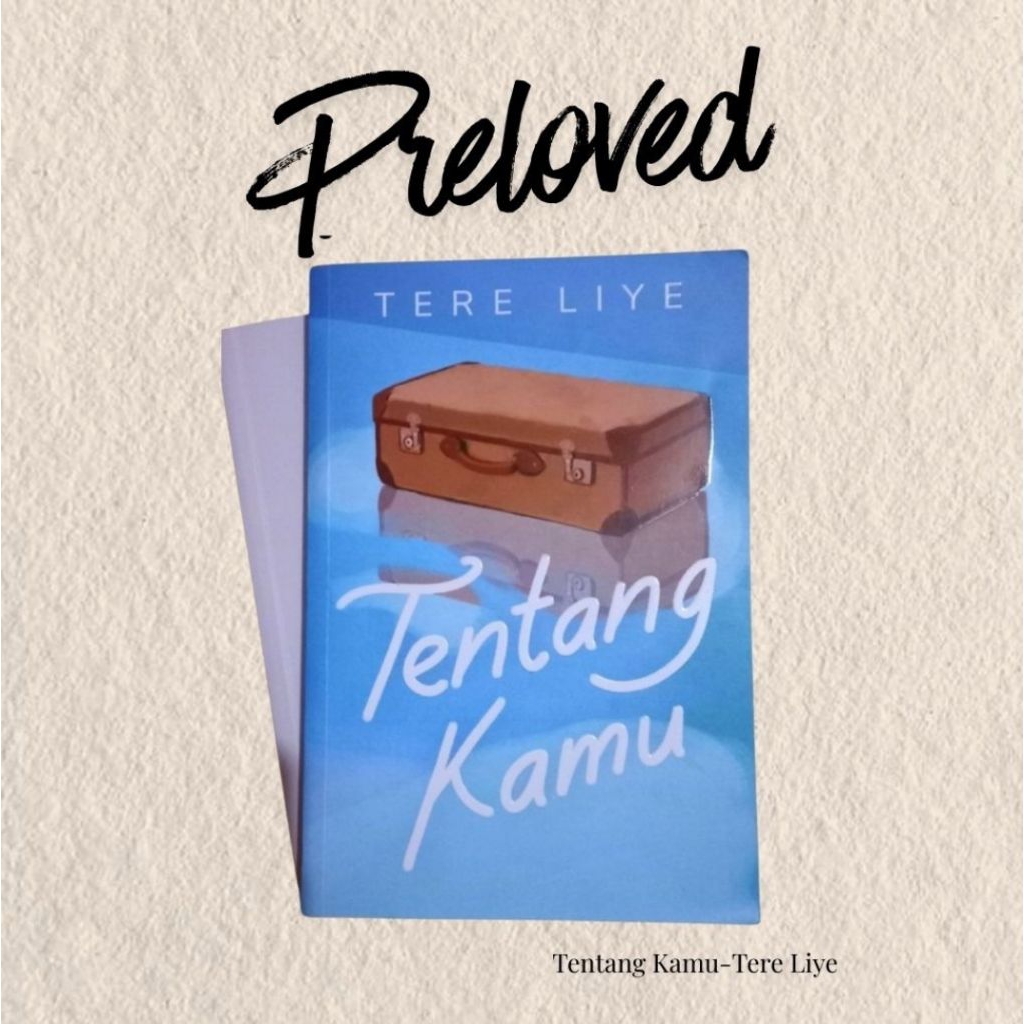 Buku Tere Liye - Tentang Kamu, Original-Bekas