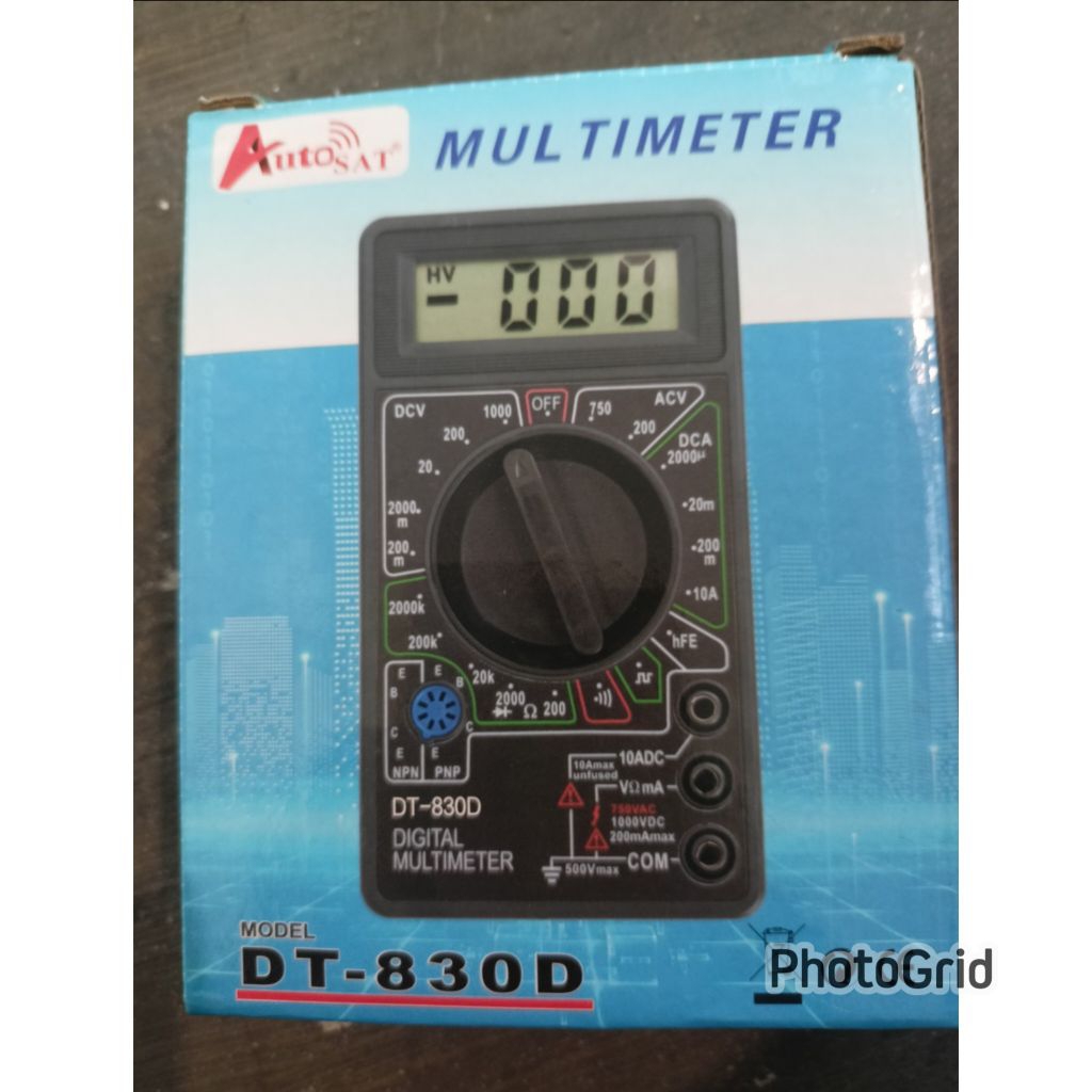 Multimeter Multitester Avometer DT830D DT 830B DT830 D DT830 B