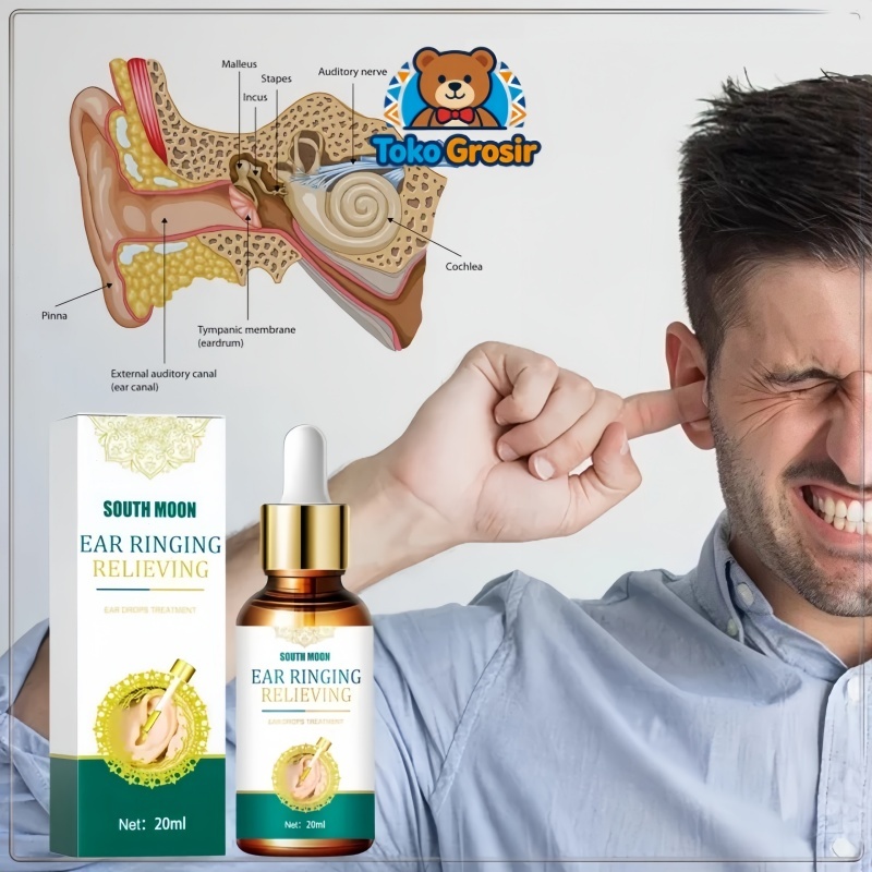 Telinga Berair dan Bau// Cairan Pembersih Telinga Obat Tetes Telinga Berair Congek Bernanah Dan Bau 