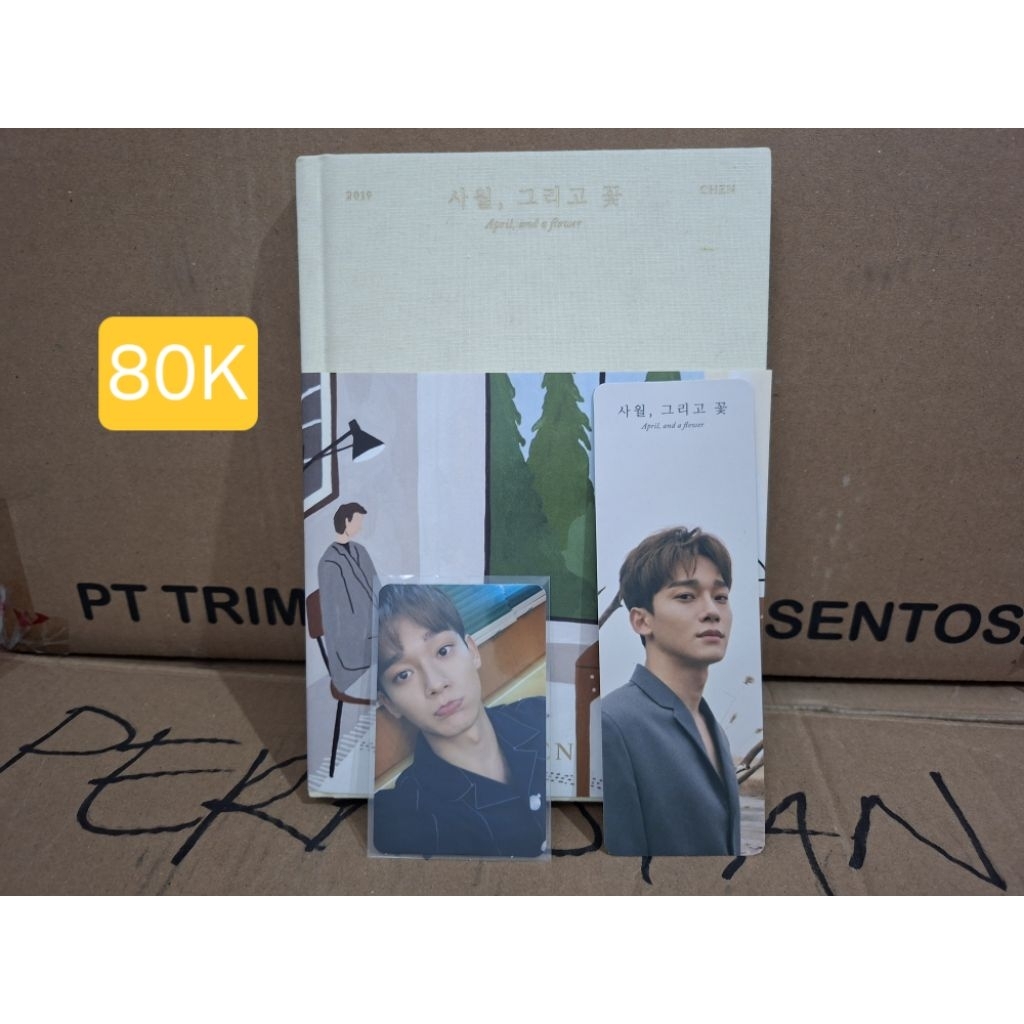 Album EXO Chen April and a Flower