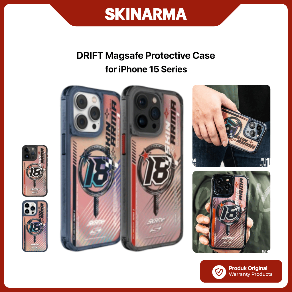 Case iPhone 15 Pro Max 15 Pro Skinarma DRIFT Magsafe Case