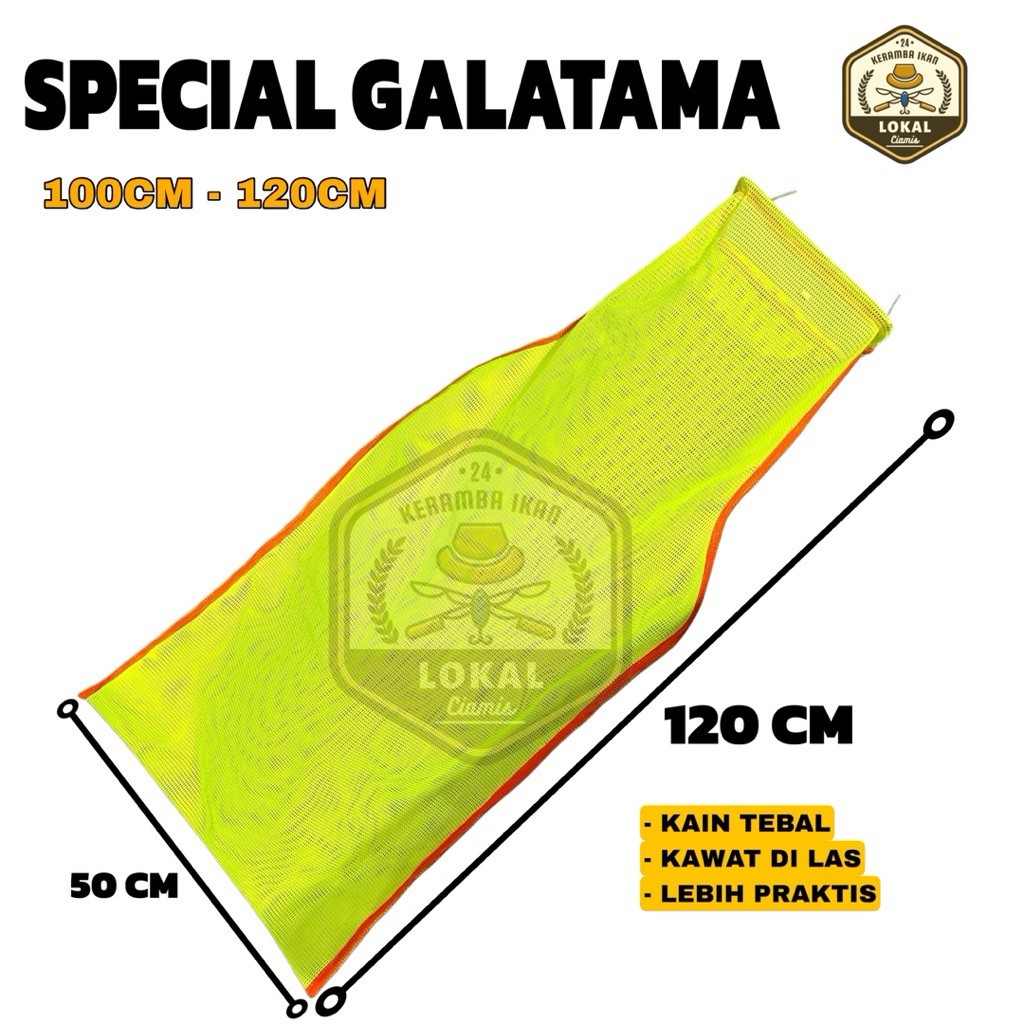 Keramba ikan - Korang ikan Special Galatama 100cm 120cm kawat di Las