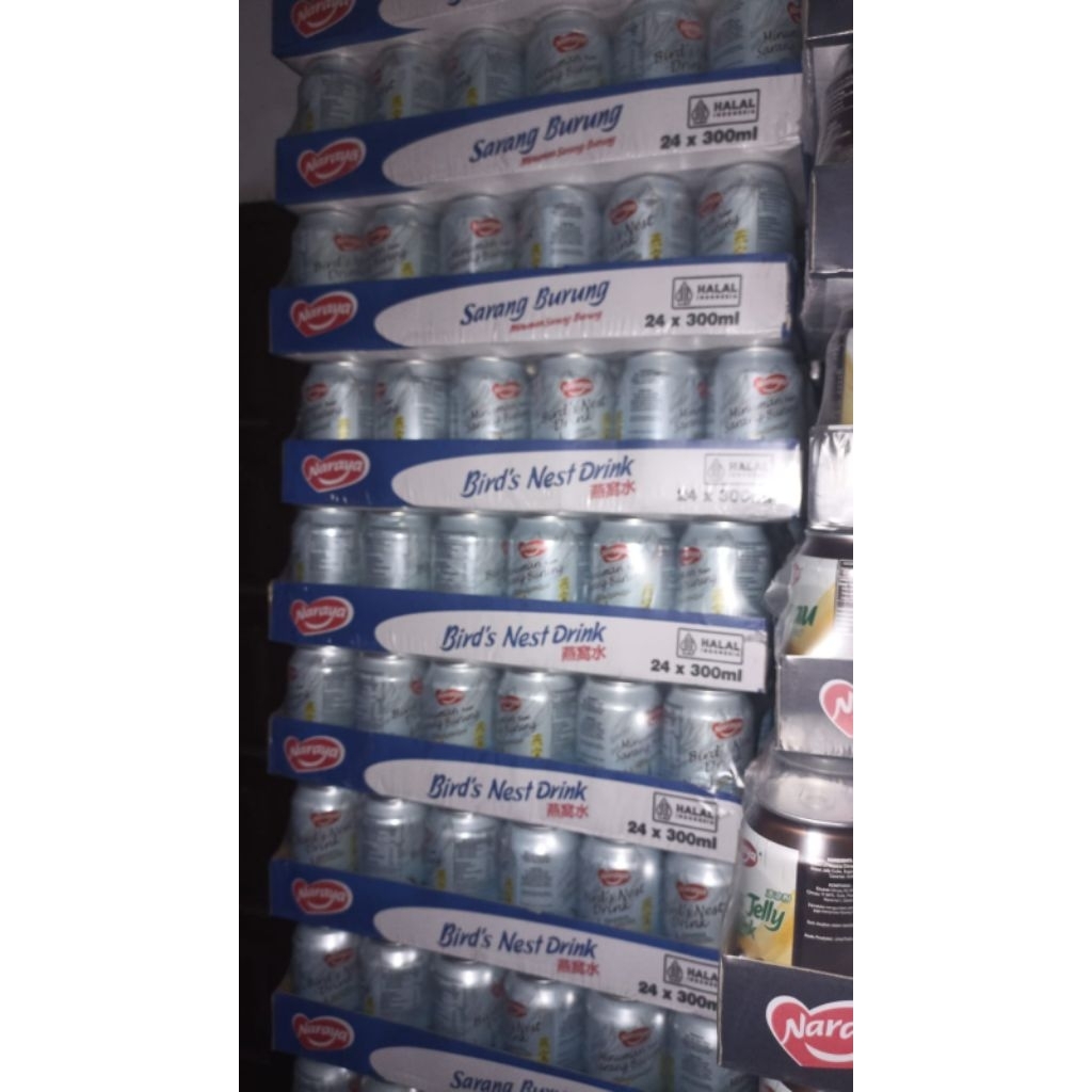 Minuman Kaleng Naraya walet / wallet / bird nest isi 24