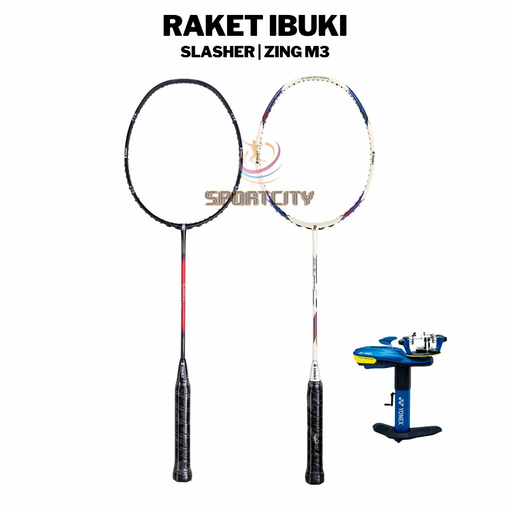 Raket Badminton IBUKI ZING M3 / SLASHER Original