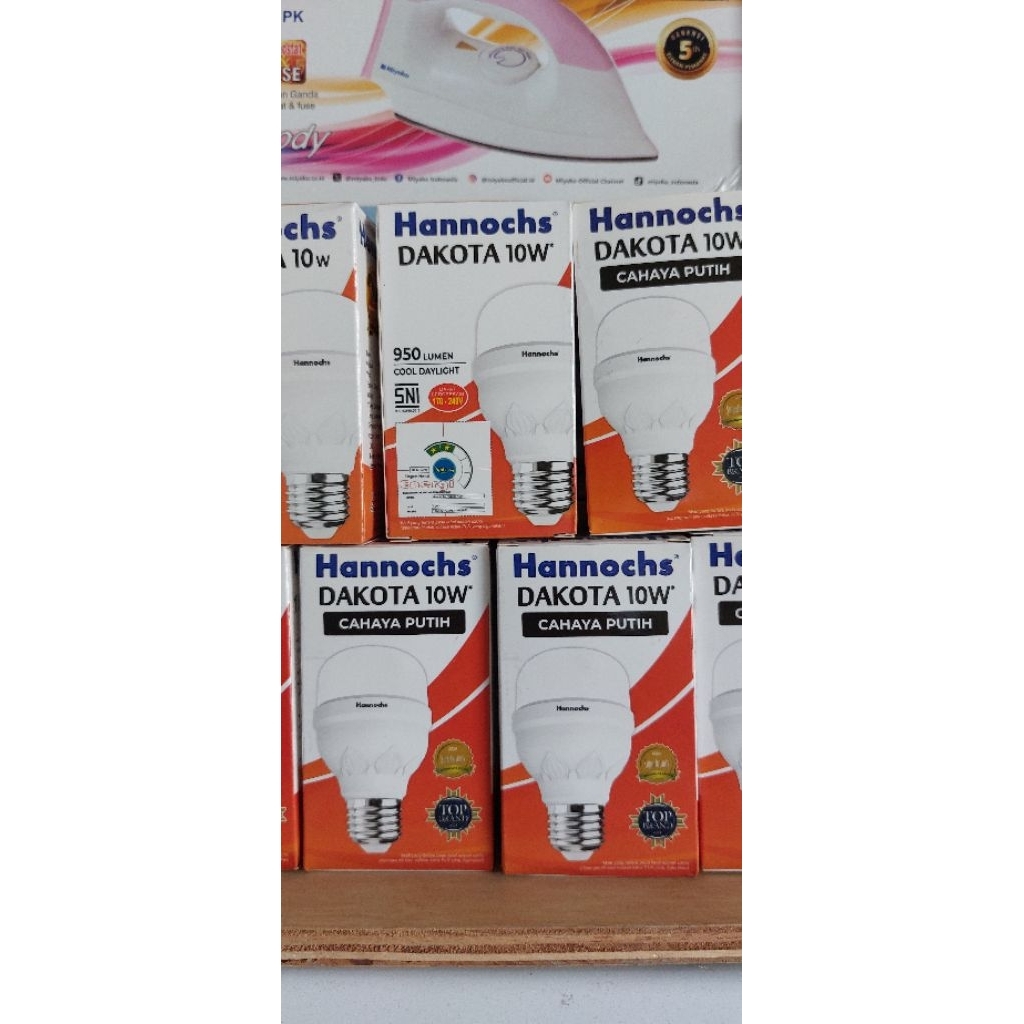 Lampu LED HANNOCHS DAKOTA 10WATT Cahaya putih