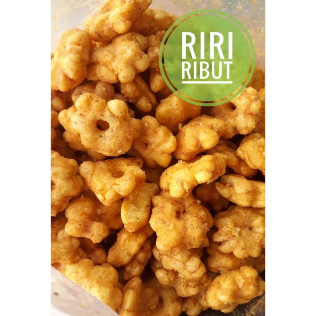 Riri Ribut Kemasan Curah 200gr Camilan Murah Snack Curah