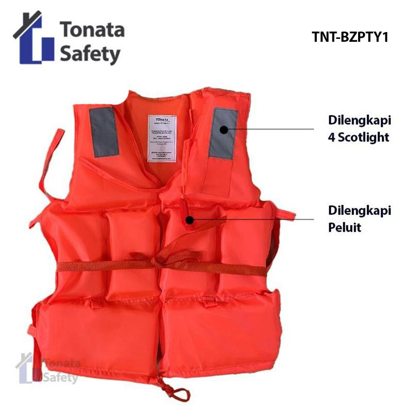 Tonata Life Jacket Baju Pelampung Rompi All Size