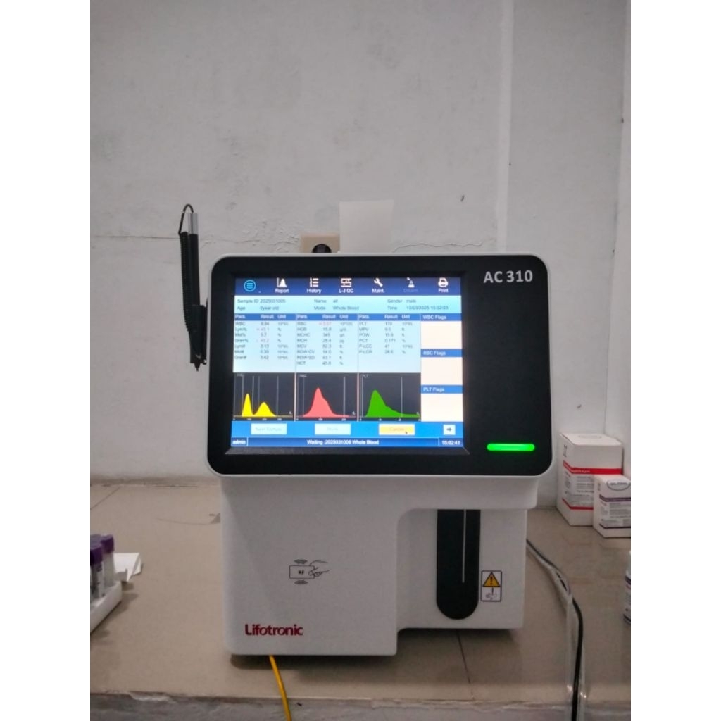 Hematology Analyzer New Lifotronic AC-310