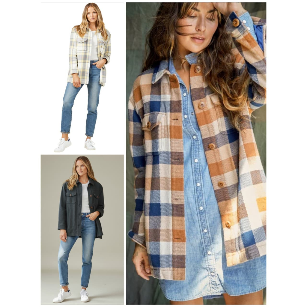 Jacket Outerknown Blanket Shirt Flannel Jacket