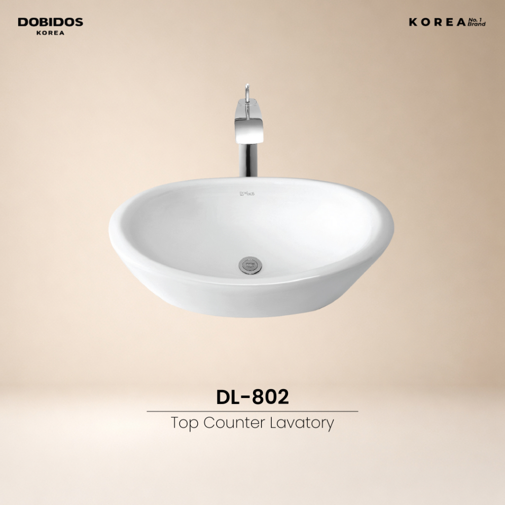 DAELIM Dobidos Top Counter Lavatory (DL-802)