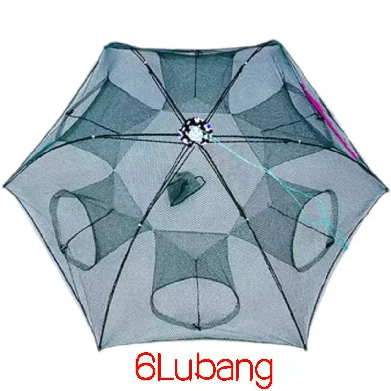Jaring Ikan Lipat 6 Lubang Praktis Untuk Pancingan,Jaring Pancing Ikan Hexagonal 6 Hole Lipat,Jaring
