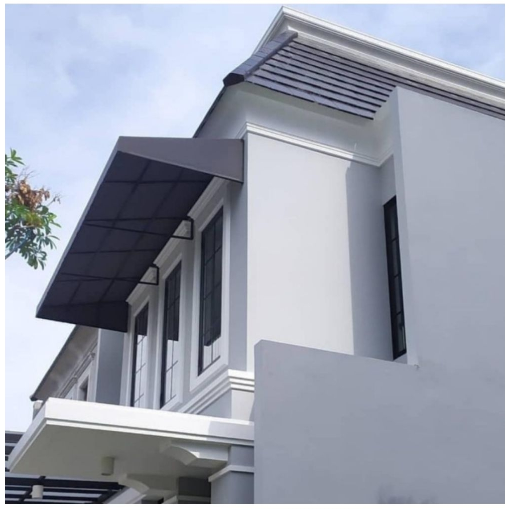 kanopi kain jendela tampiasan air