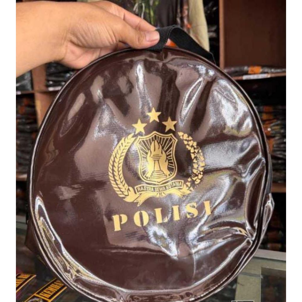 tempat Topi pet polri
