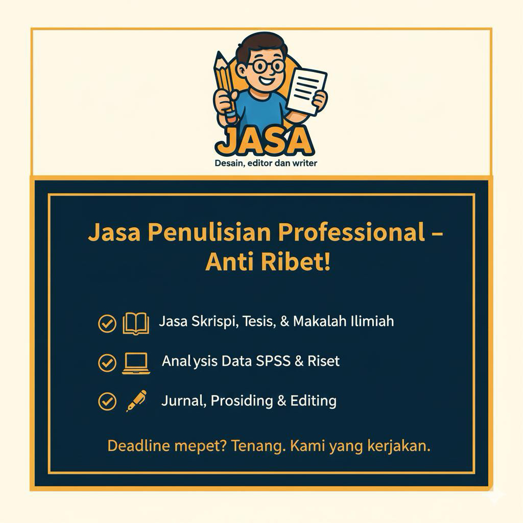 (Adys_Bjn) Jasa Pembuatan Skripsi, Tesis, Proposal, Jurnal makalah.