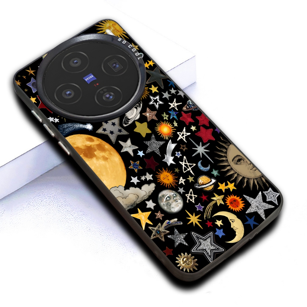 L16/softcase Hp VIVO seri kompatibel untuk VIVO  X200 VIVO  X200 PRO VIVO  X100 hardcase silikon kes