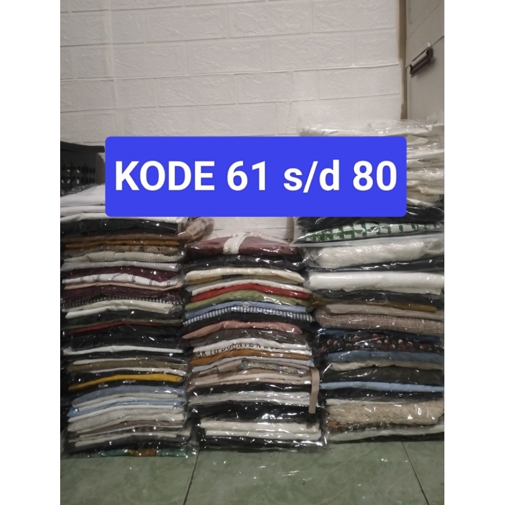 link co kode 61 s/d 80 dress/atasan