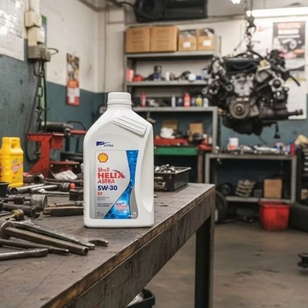 SHELL HELIX ASTRA 5W-30 API SN+1L | ORiGINAL ENGINE OIL OLI MOBIL |
