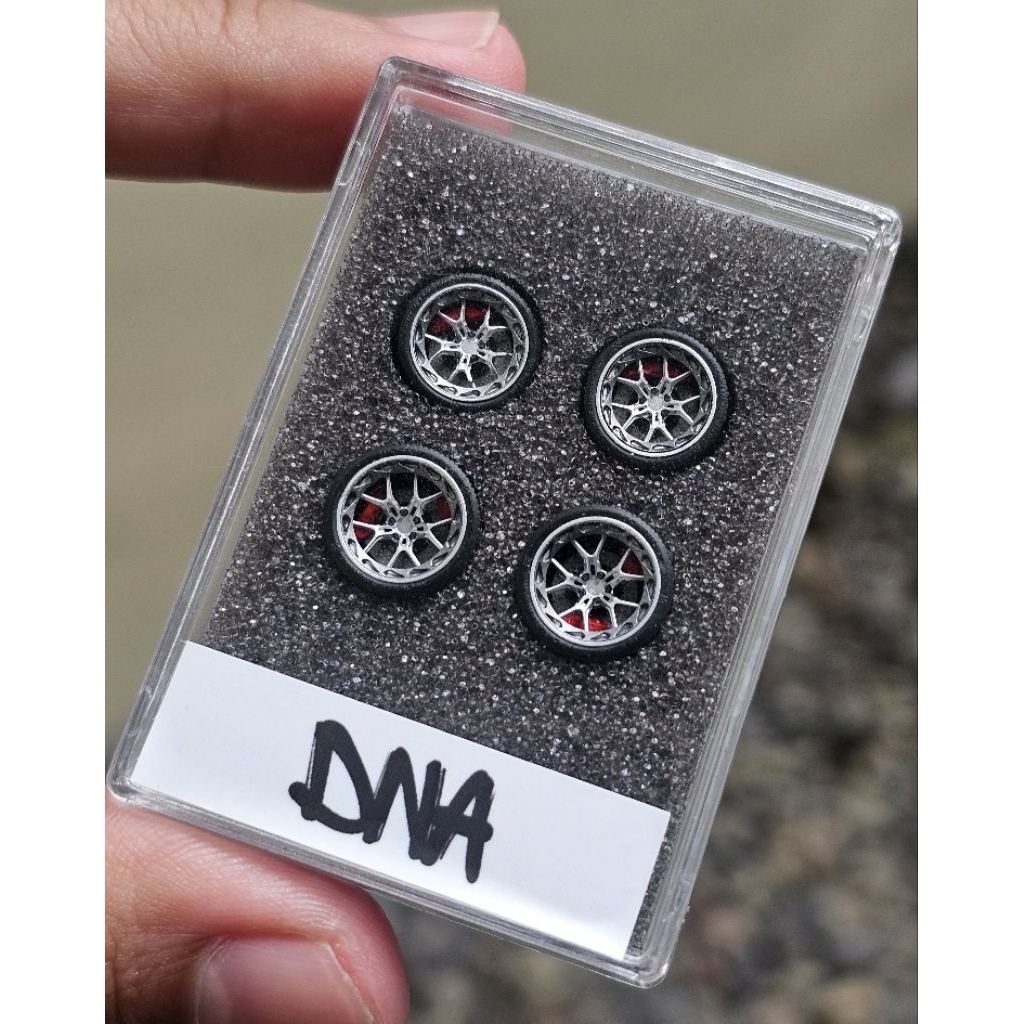 DNA Wheels Velg Diecast Miniscale skala 1/64
