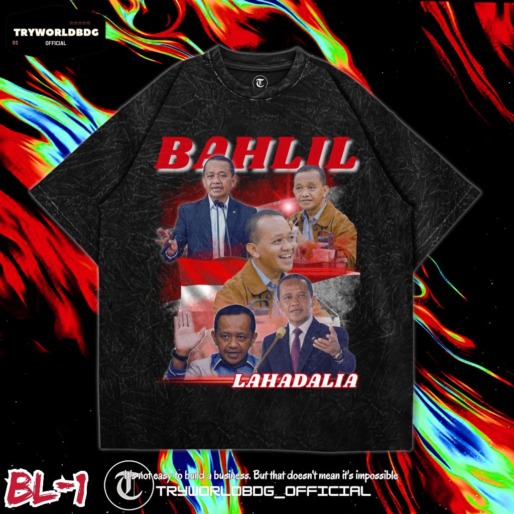 KAOS OVERSIZED / KAOS WASHED / OVERSIZED T SHIRT / KAOS BAHLIL LAHADALIA WASHING VINTAGE TEE