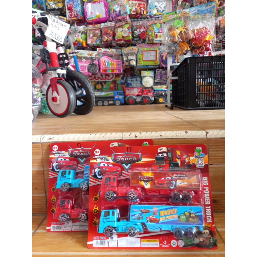 mainan anak truck lighting McQuin OCT6394