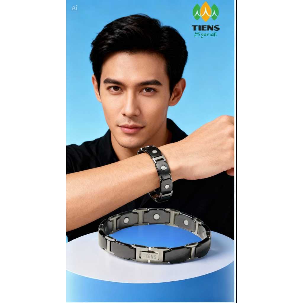 Gelang Tiens Original Pria Wanita Anti Radiasi – Stylish & Sehat, Stamina & Energi