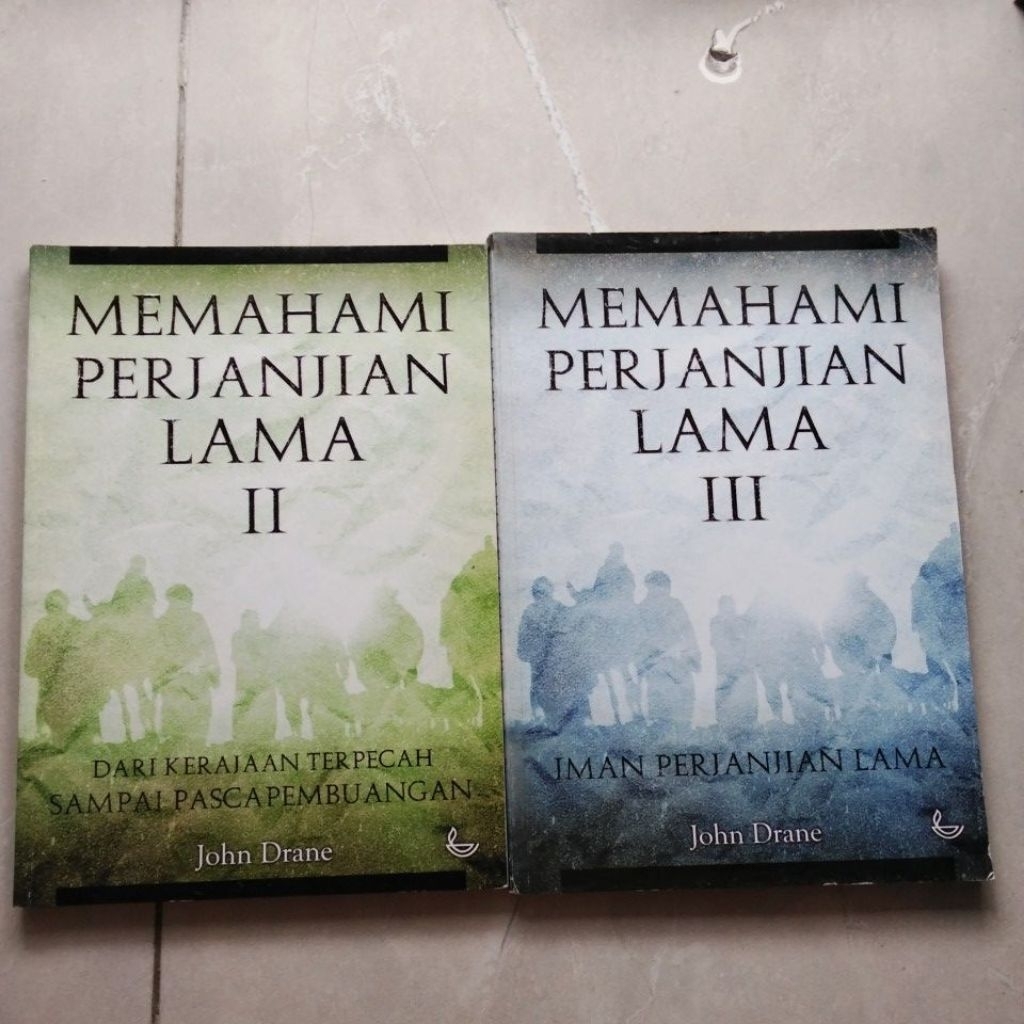 Memahami Perjanjian Lama Buku 2 dan 3 ( ORI BEKAS ) #John Drane