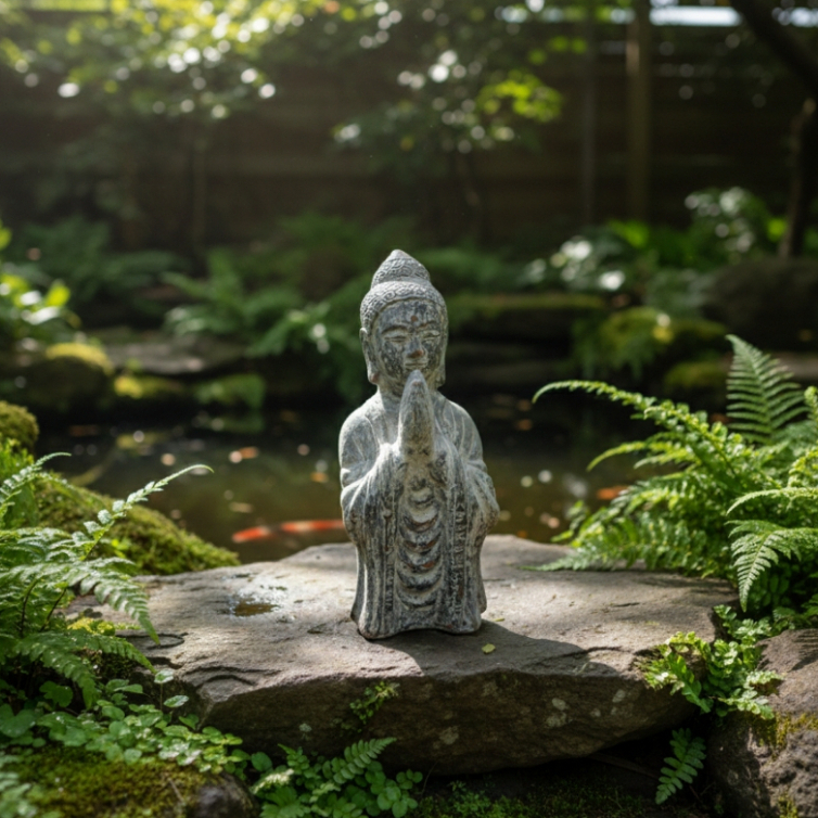 LIVIN HARMONY - Meditation Budha Statue | Patung Budha | Patung Budha Batu | Patung Budha Meditasi |