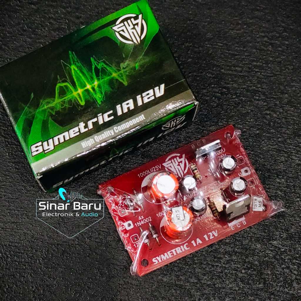 Kit Pre Amp Mic 4 Channel TOA DiM 12V-15V