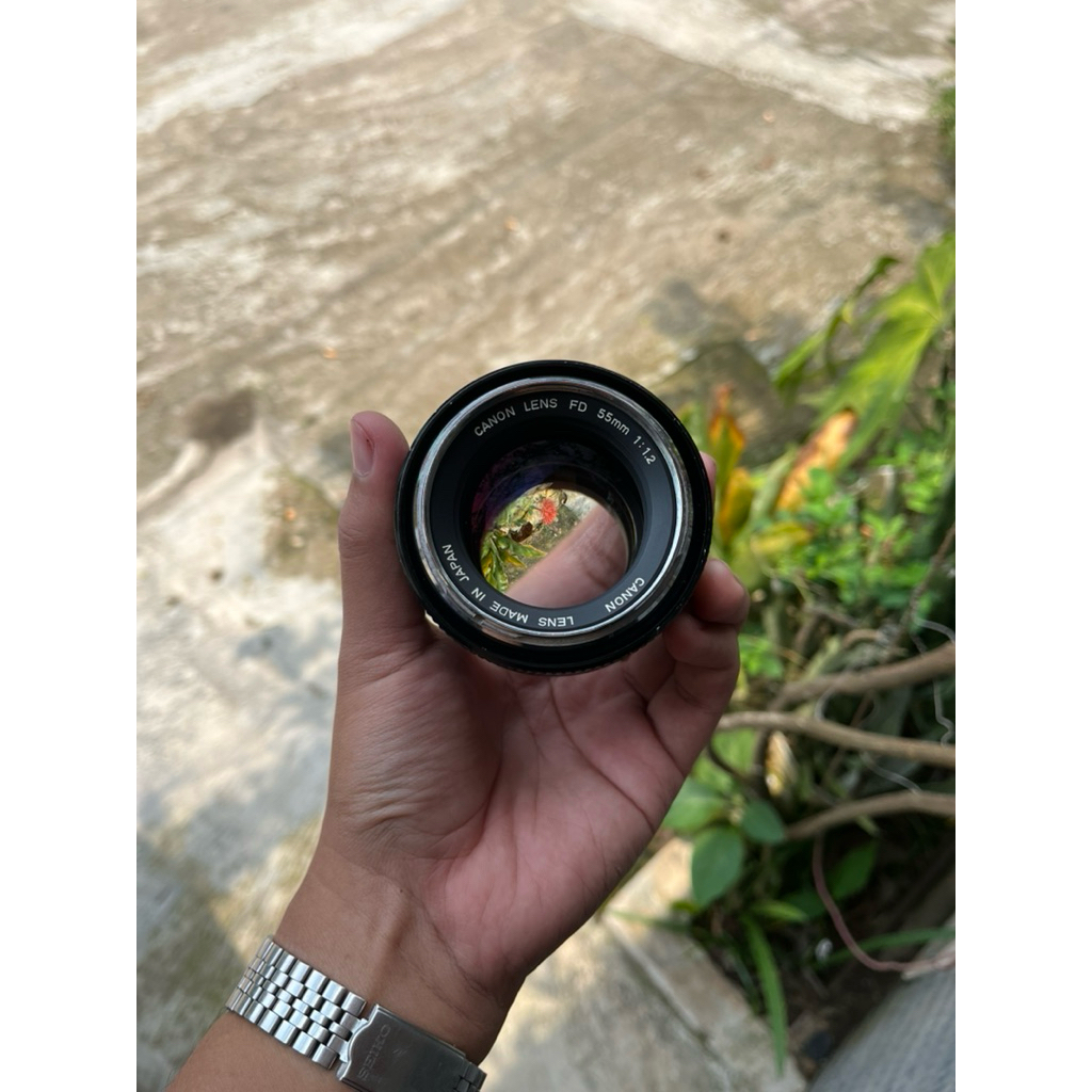 Lensa Manual Canon FD 55mm f/1.2