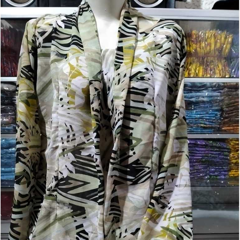 kutubaru sifon motif bunga kebaya nenek jadul lengan panjang atasan wanita kebaya bali terbaru 2026 