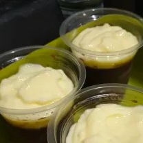 PUDING CUP COKLAT +VLA TOPING OREO