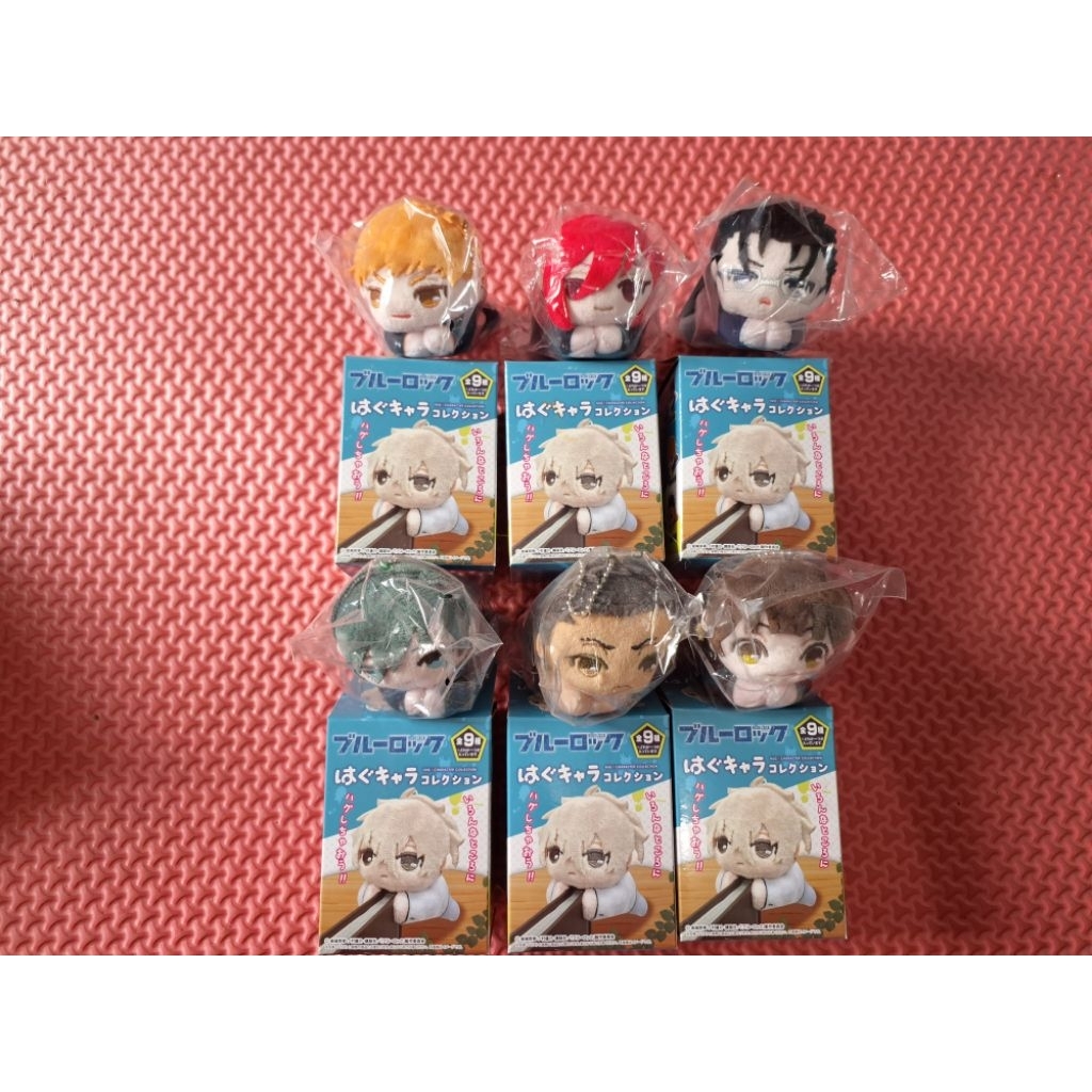 Blue Lock Official Hugchara Plush Itoshi Rin Bachira Kunigami Chigiri Zantetsu Ryo