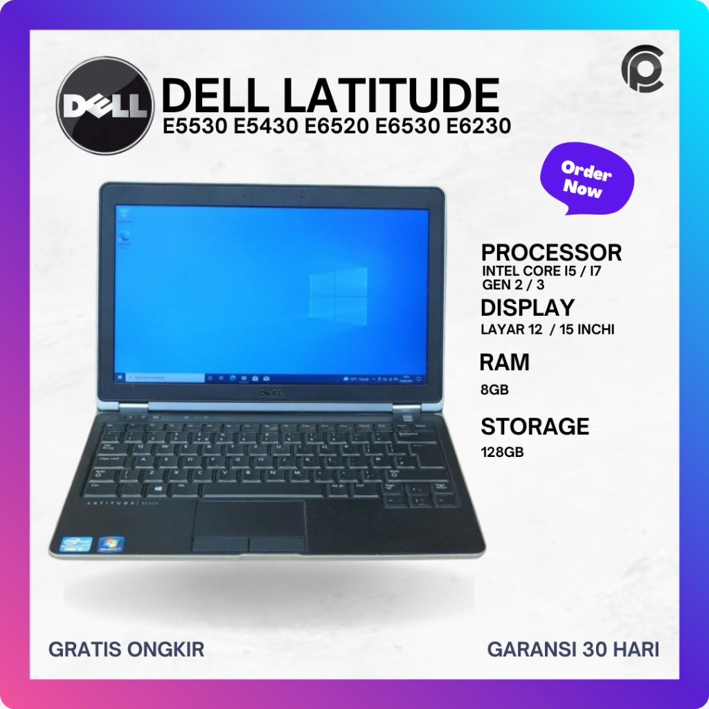 Dell Latitude Core i7 E5530 E5430 E6520 E6530 E6230 Laptop DELL Second Hand Harga Grosir Laptop Seke