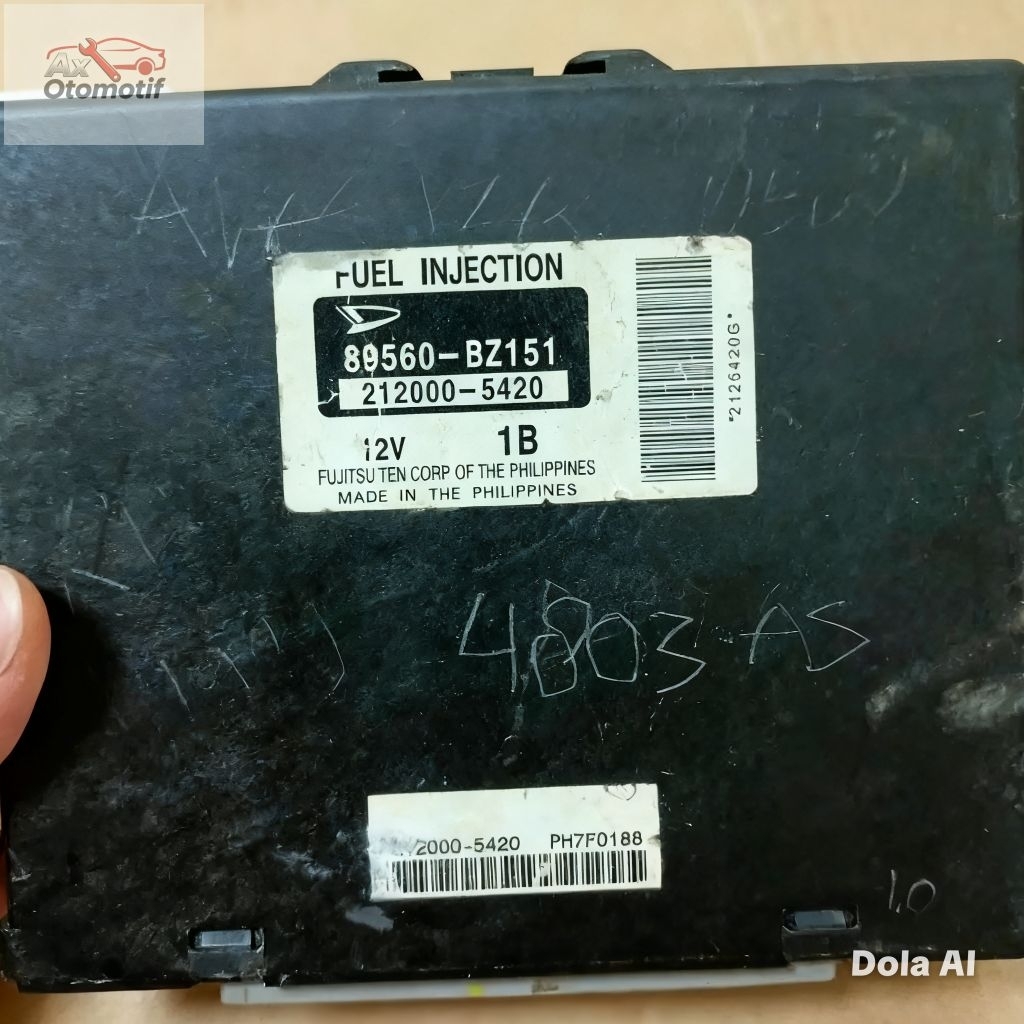 ecu computer engine control Toyota Avanza Xenia VVTI 89560-BZ151