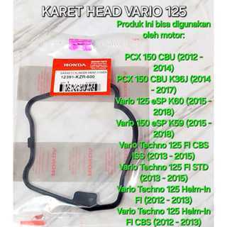 Karet Head Vario 125 12391KZR600
