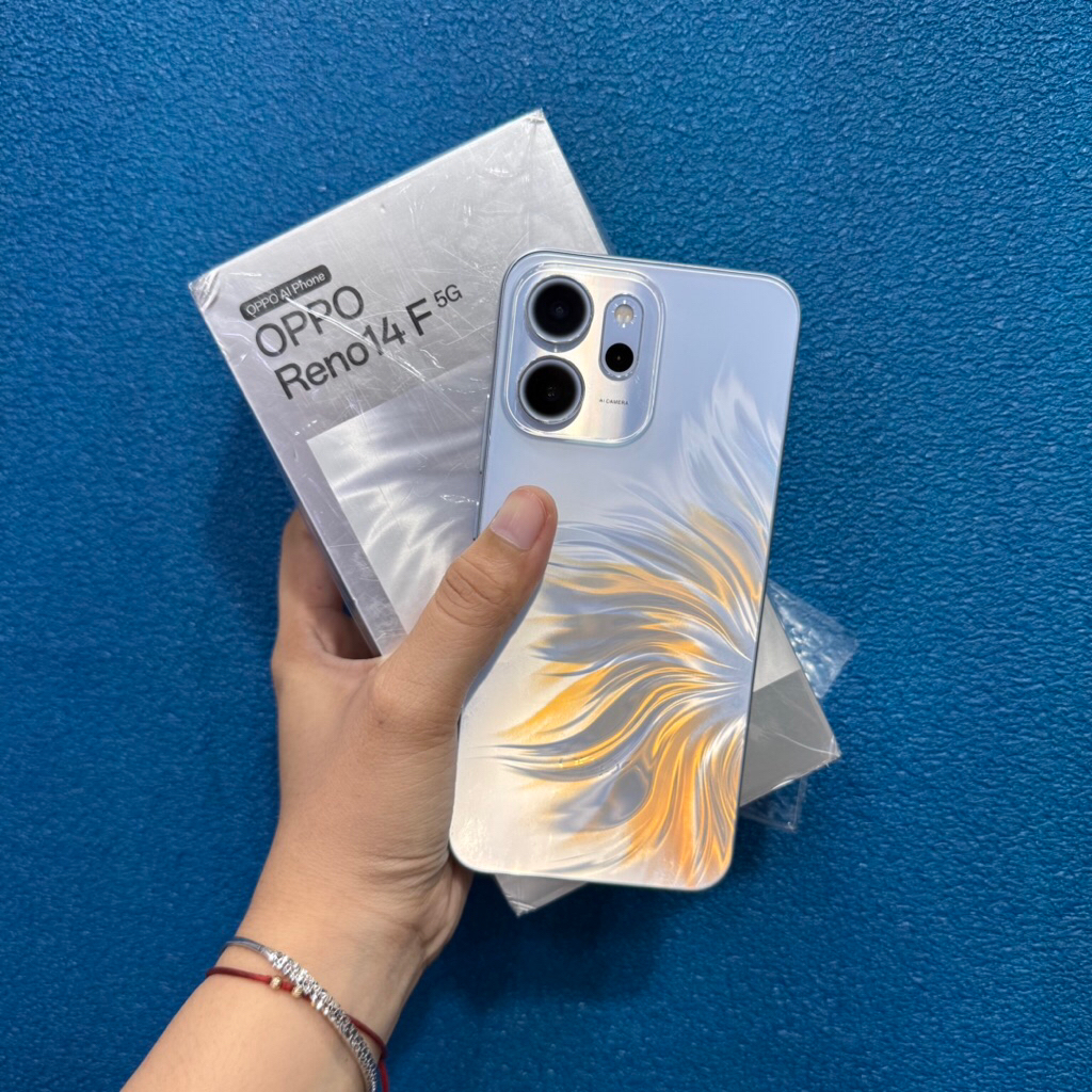 Oppo Reno 14F 5g 8/256gb Second bekas pakai fullset ori