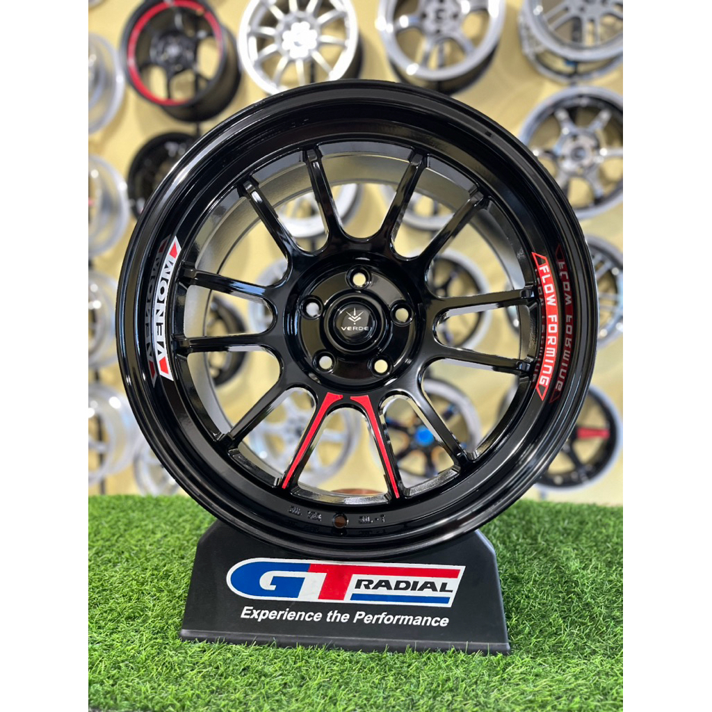 velg venom 5 r18 5x114pcd lebar9 et20 gloss black