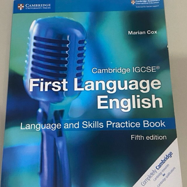 first language english cambridge IGCSE practice book (ISBN 978-1-108-43892-6)