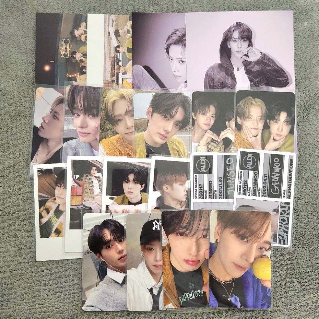 ALPHA DRIVE ONE [ALD1] Photocard / Apple Music Benefit [Apmus Pc POB] / Polaroid / Postcard - Offici