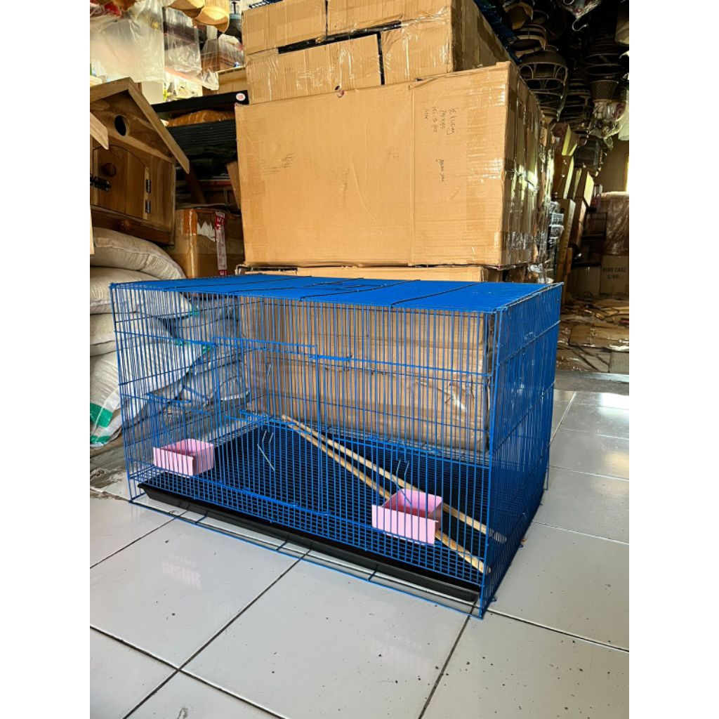 KANDANG KUCING KANDANG BURUNG UMBARAN POX JUMBO SANGKAR BESI 40x60