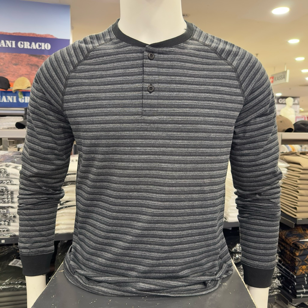 kaos pria lengan panjang brand CRESSIDA - 1526A075H